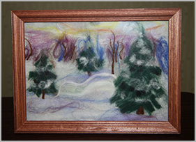 зимний пейзаж